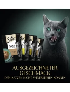Sheba Sauce Collection Geflügel Variation mit Ente, mit Huhn, mit Geflügel, mit Truthahn 1kg