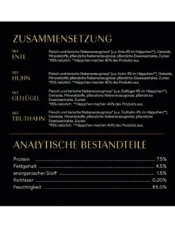 Sheba Sauce Collection Geflügel Variation mit Ente, mit Huhn, mit Geflügel, mit Truthahn 1kg