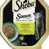 Sheba Sauce Collection mit Kaninchen und Gemüse 85g