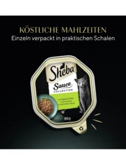 Sheba Sauce Collection mit Kaninchen und Gemüse 85g