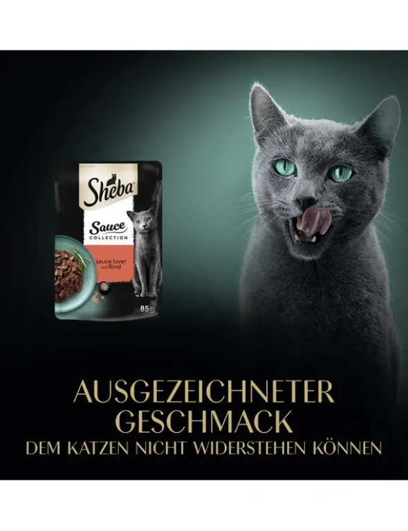 Sheba Sauce Collection mit Rind 85g