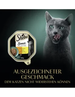 Sheba Sauce Collection mit Truthahn, Huhn und Gemüse 85g