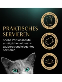 Sheba Selection in Sauce Geflügel Variation Multipack mit Ente, mit Huhn, mit Geflügel, mit Ente und Truthahn 3,4kg