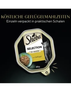 Sheba Selection in Sauce mit Geflügel 85g