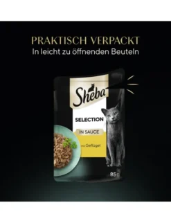Sheba Selection in Sauce mit Geflügel 85g