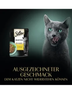 Sheba Selection in Sauce mit Geflügel 85g