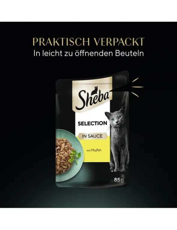 Sheba Selection in Sauce mit Huhn 85g