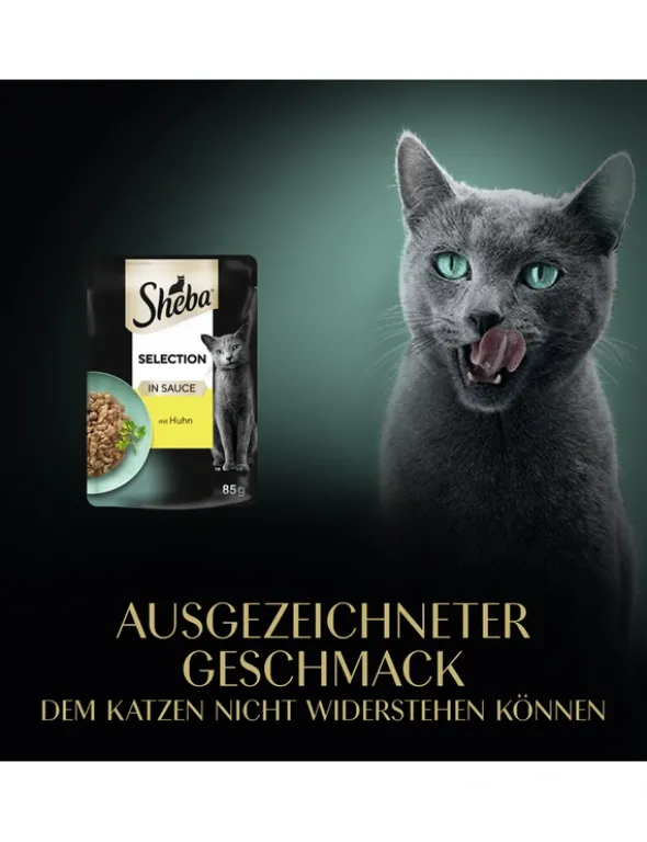 Sheba Selection in Sauce mit Huhn 85g