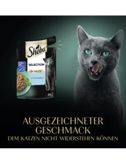 Sheba Selection in Sauce mit Hochseefisch 85g