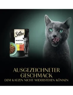 Sheba Selection in Sauce mit Huhn und Rind 85g