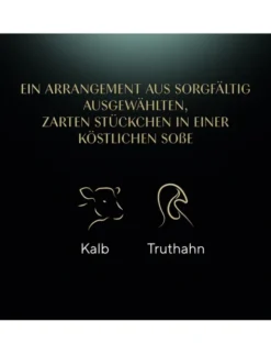 Sheba Selection in Sauce mit Kalb und Truthahn 85g