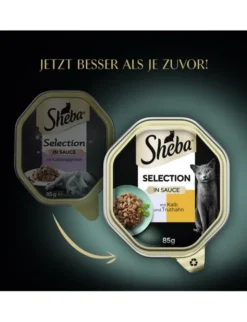Sheba Selection in Sauce mit Kalb und Truthahn 85g