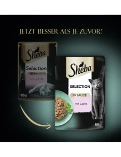 Sheba Selection in Sauce mit Lachs 85g