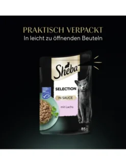 Sheba Selection in Sauce mit Lachs 85g