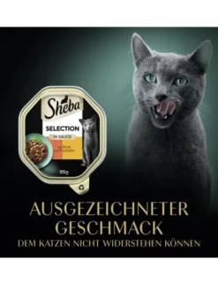 Sheba Selection in Sauce mit Rind und Truthahn 85g