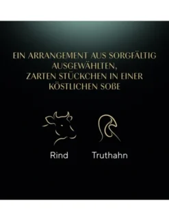 Sheba Selection in Sauce mit Rind und Truthahn 85g