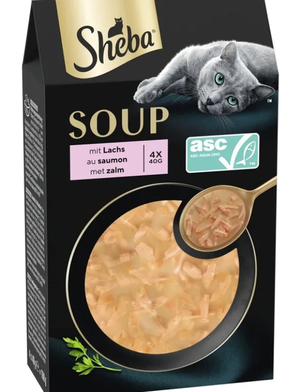 Sheba Soup mit Lachs 160g