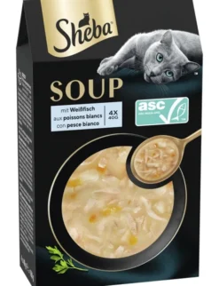 Sheba Soup mit Weissfisch 160g