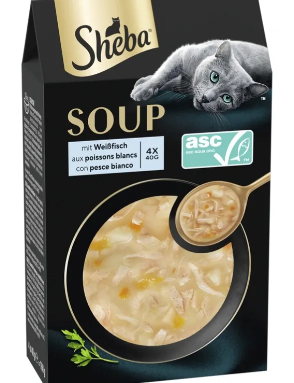 Sheba Soup mit Weissfisch 160g