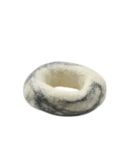 stylecats Filzring weiß Ø 4 cm