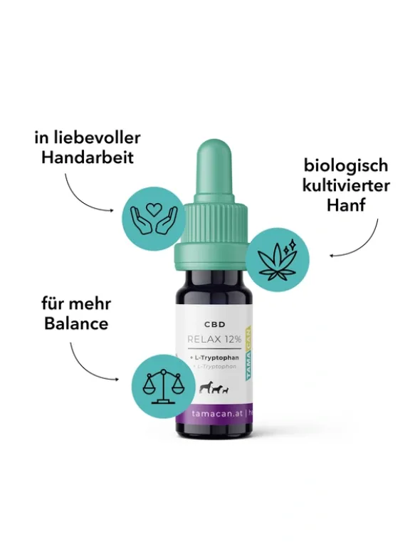 TAMACAN Cannabidiol / CBD Öl für Hunde 5ml