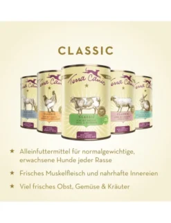 Terra Canis Classic Büffel mit Hirse, Tomaten & Papaya 400g