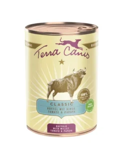Terra Canis Classic Büffel mit Hirse, Tomaten & Papaya 400g
