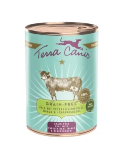 Terra Canis getreidefrei Kalb mit Petersilienwurzel, Mango & Johannisbeere 400g