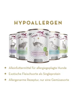 Terra Canis Hypoallergen Antilope mit Kartoffel 400g