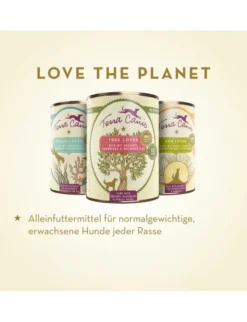 Terra Canis Love the Planet Rind mit Kokos, sonnengereiftem Obst & Kurkuma 400g
