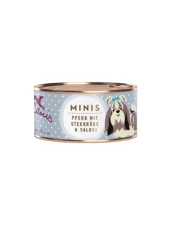 Terra Canis Minis Pferd mit Steckrübe, Fenchel und Salbei 100g