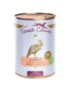 Terra Canis Senior Pute mit Papayas, Broccoli & Gesundheitskräutern 400g