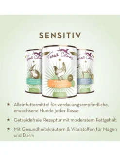 Terra Canis Sensitiv Kaninchen mit Kürbis & Blaubeere 400g