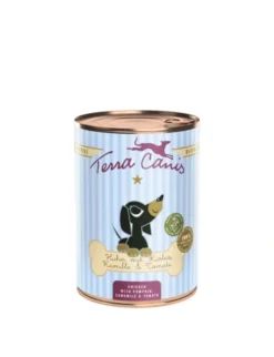 Terra Canis Welpe Huhn mit Kürbis, Kamille & Blütenpollen 400g
