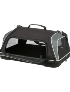 TRIXIE Airline Tasche Boarding grau, schwarz 55x23x40 cm