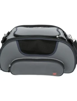 TRIXIE Airline Tasche Wings blau, grau 28x23x46 cm