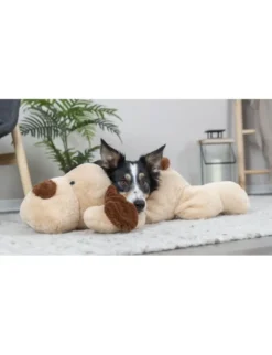 TRIXIE Ankuschelhund Benny beige, braun 75 cm