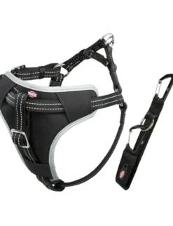 TRIXIE Auto-Geschirr Comfort schwarz 40-55cm