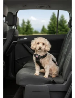 TRIXIE Auto-Geschirr schwarz 20-50cm