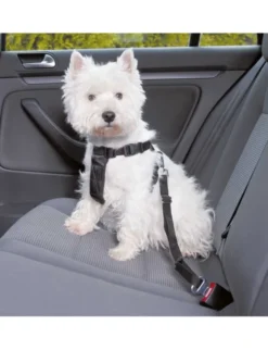 TRIXIE Auto-Geschirr schwarz 20-50cm
