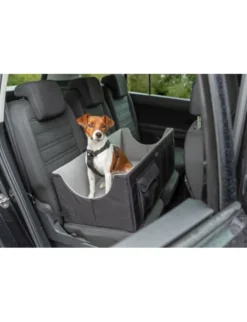 TRIXIE Autositz doppelt grau, schwarz