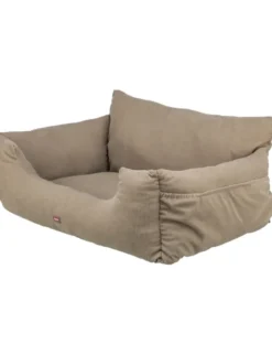 TRIXIE Autositz doppelt taupe