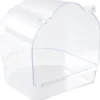 TRIXIE Badehaus halbrund transparent 14x15x15 cm