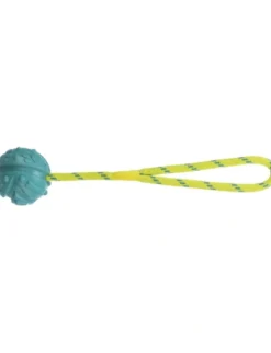 TRIXIE Ball am Seil schwimmfähig lime