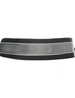 TRIXIE Bauchgurt mit Leine graphit, schwarz M-L