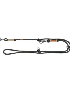 TRIXIE BE NORDIC V-Leine schwarz 2 m/Ø 8 mm