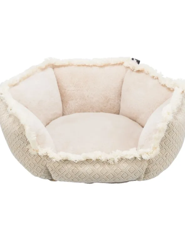 TRIXIE Bett Boho beige 50 x 50 cm