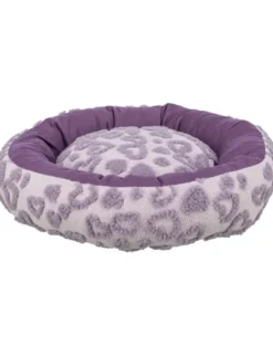 TRIXIE Bett Hearts rund lila ø 50 cm
