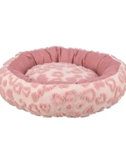 TRIXIE Bett Hearts rund rosa ø 50 cm