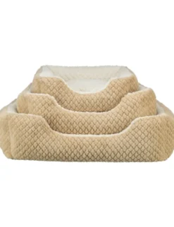 TRIXIE Bett Kaline Mio eckig braun, creme 80x65 cm